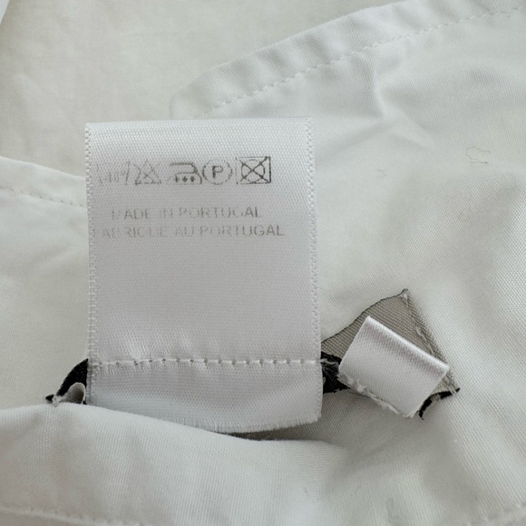 IVAN GRUNDAHL Asymmetrical White Blouse Long Sleeve Top Shirt Size M Medium 38 - Picture 9 of 10